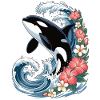 Orca in tropical waves