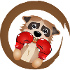 Meerkat Boxer Motif – Cute Boxing Champion