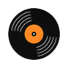 Orange Label Vinyl