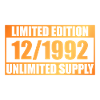 33e anniversaire Édition limitée - ꝏ Approvisionnement 12/1992