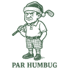 Par Humbug Funny Golf Christmas Golfer