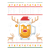 Renbier Xmas Beer Mug