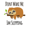 Don't Wake Me Im Sleeping