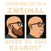 Vorher Nachher Rasurwitz Bartträger