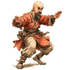 Kungfu Mönch