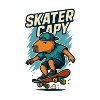 Skater Capy – Cool Capybara Skate