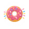 Saupoudrer Gentillesse Chaleur Donut Amour