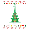 Violin Christmas Tree