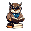 Owl Academy in a suit