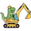 Dino Excavator Dinosaur