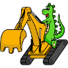 Dino Excavator Dinosaur
