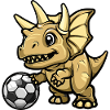 Dinosaur Soccer Comic
