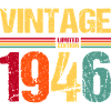 80e anniversaire Né en 1946