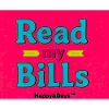Read My Bills Neon Design