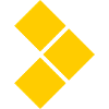 Geometric Yellow Diamond Grid
