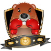 Boxing Beaver – Funny Boxer Motif