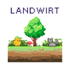 Farmer Pixel World Rural Scene