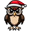 Hibou Noël