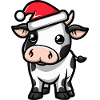 Cow Christmas
