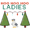 HooHooHoo Women's Pixel Christmas