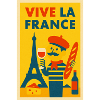 Vive La France Illustration