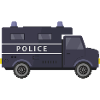 Police van