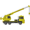 Crane truck