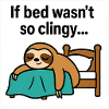 Clingy Bed Sloth
