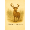 Grace in Stillness Deer Illustration