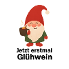 Weihnachtswichtel mit Glühwein