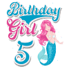 5th Birthday Mermaid