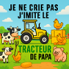 Papas Traktor und bunte Tiere