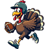 Thanksgiving Football Turkey