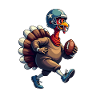 Thanksgiving Football Turkey