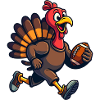 Thanksgiving Football Turkey