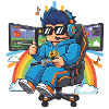 Cool streamer playing games