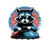 Funny Raccoon