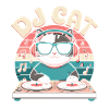 Funny DJ Cat