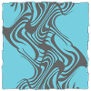 Zebra Pattern Cyan