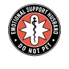 Emotional Support Husband Don't Touch