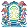 Shroomportal - Cool Funghi Logo
