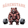 Weightlifter BÄRENSTARK Funny