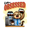 Coffee Obsessed Sloth Caffeine