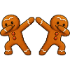 Gingerbread Man Dabbing 2