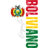 Bolivian pride, vertical design