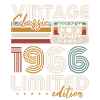 Vintage 1966 Born Birthday Gift