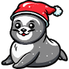 Seal Animal Christmas