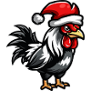 Rooster Christmas
