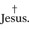 Jesus Cross Typography