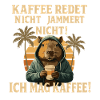 Capybara Kaffee Spruch Retro
